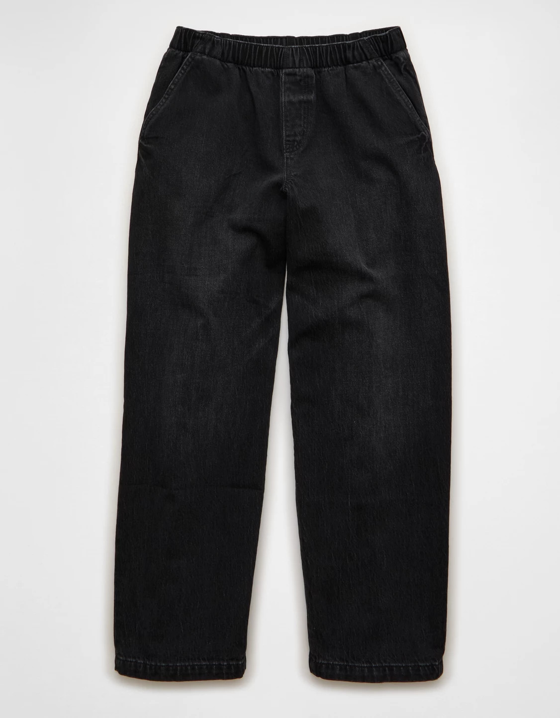 AE Stretch Low-Rise Pull-On Barrel Jean | American Eagle Outfitters (US & CA)