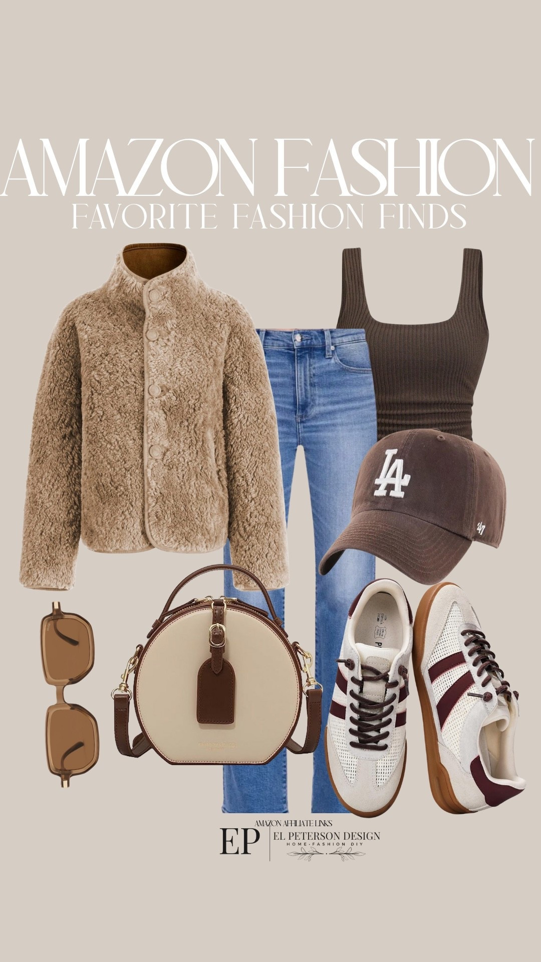 Amazon Fashion
Jeans
Jacket
Cap
Tank top
Purse
Sunglasses
Jeans
Sneakers 

#LTKFindsUnder100 #LTKFindsUnder50