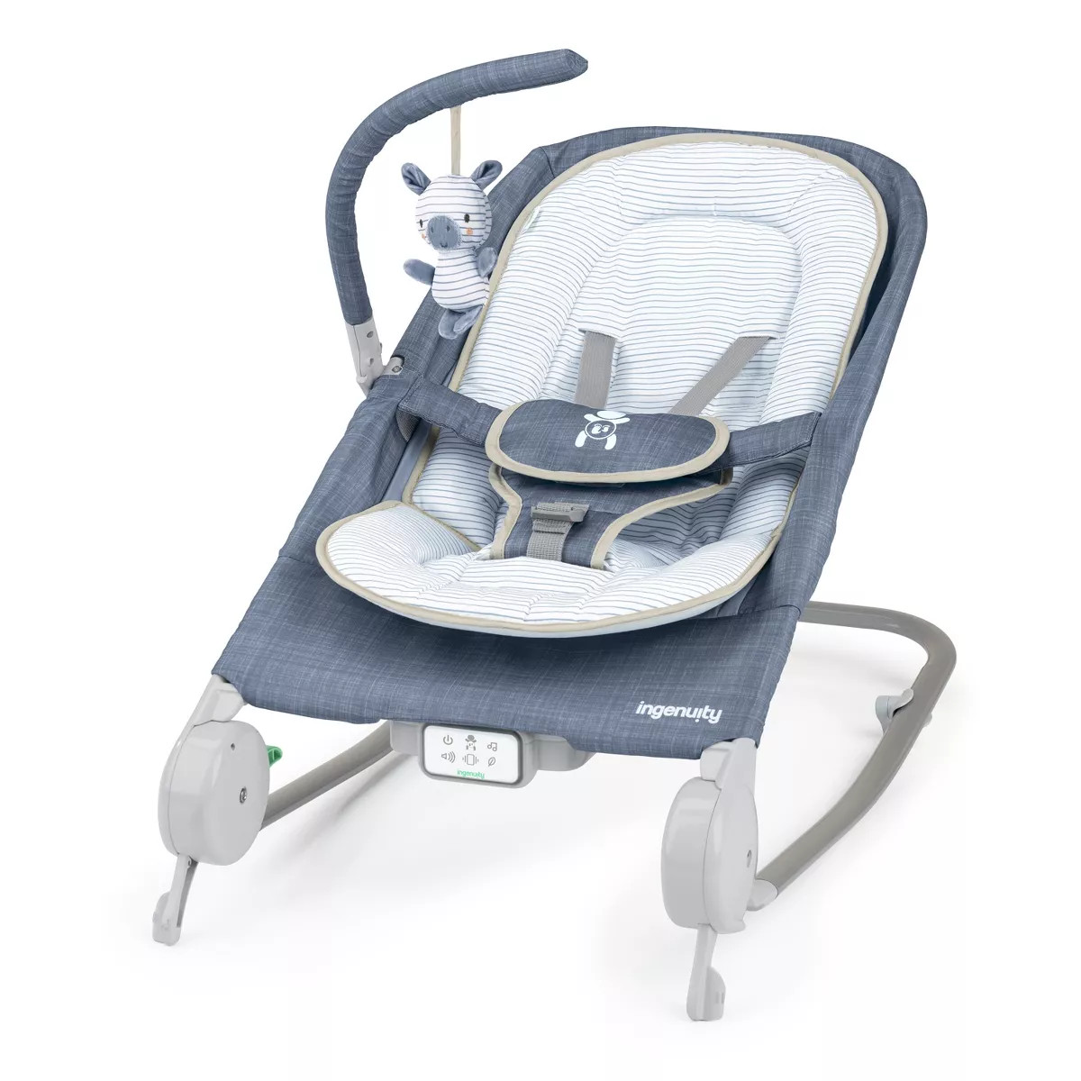 Ingenuity 2-in-1 Happy Belly Rock To Bounce Massage Baby Seat | Target
