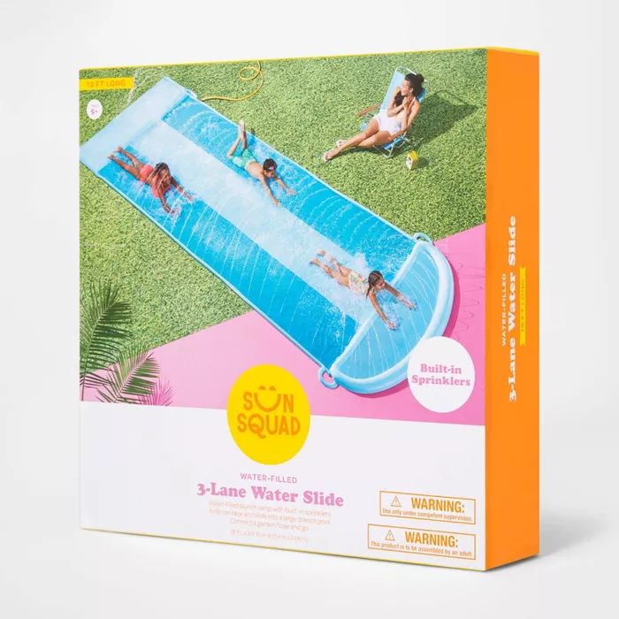 Triple Water Slide - Sun Squad™ | Target