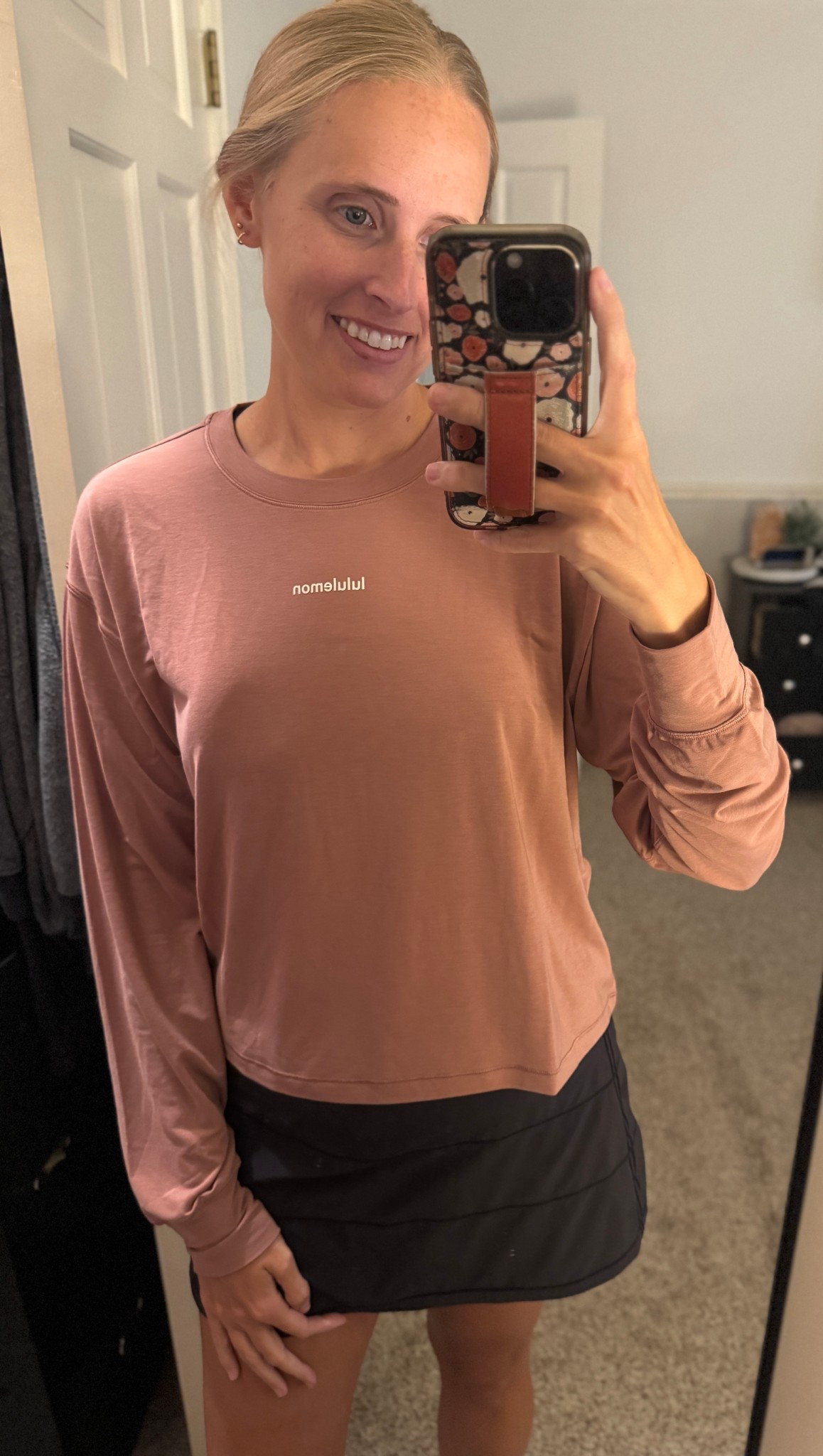 Lululemon new arrivals 😍
5”8’ wearing a 10 in the top for an oversized look and a six in the skirt