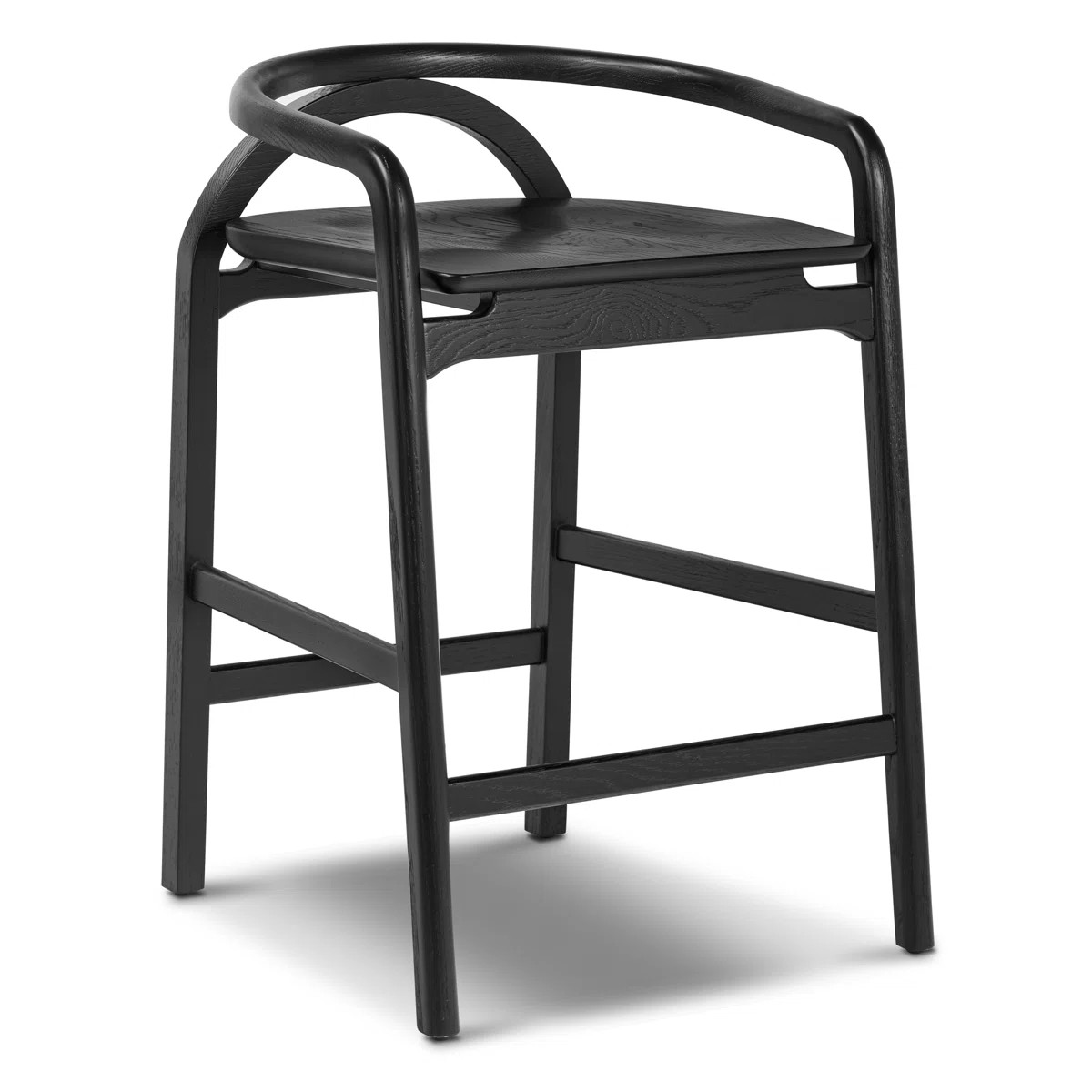 Yokohama Solid Wood Counter Stool | Wayfair North America