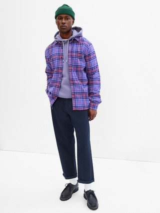 Flannel Shirt in Untucked Fit | Gap Factory