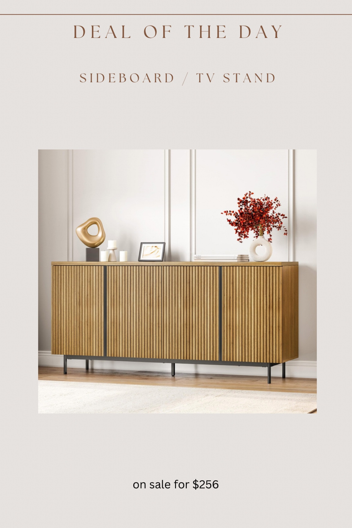 New Amazon item!! Gorgeous sideboard / tv stand 

#LTKStyleTip #LTKSaleAlert #LTKHome