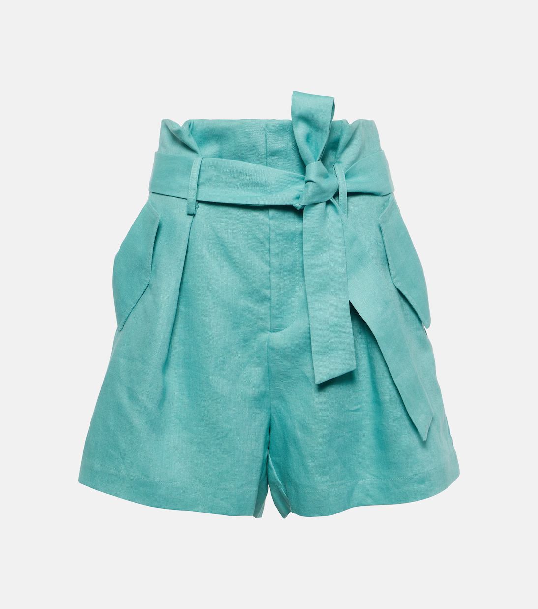 Orquidea high-rise linen shorts | Mytheresa (US/CA)