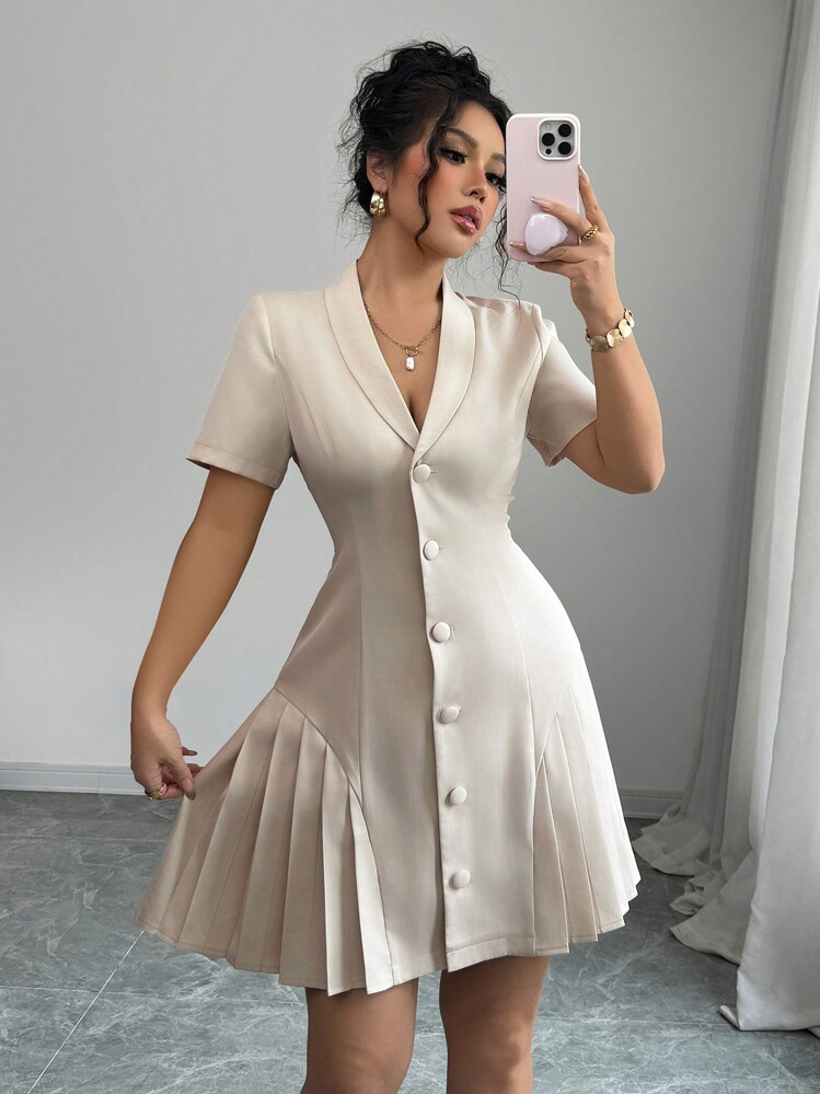 Button Up Dress | SHEIN