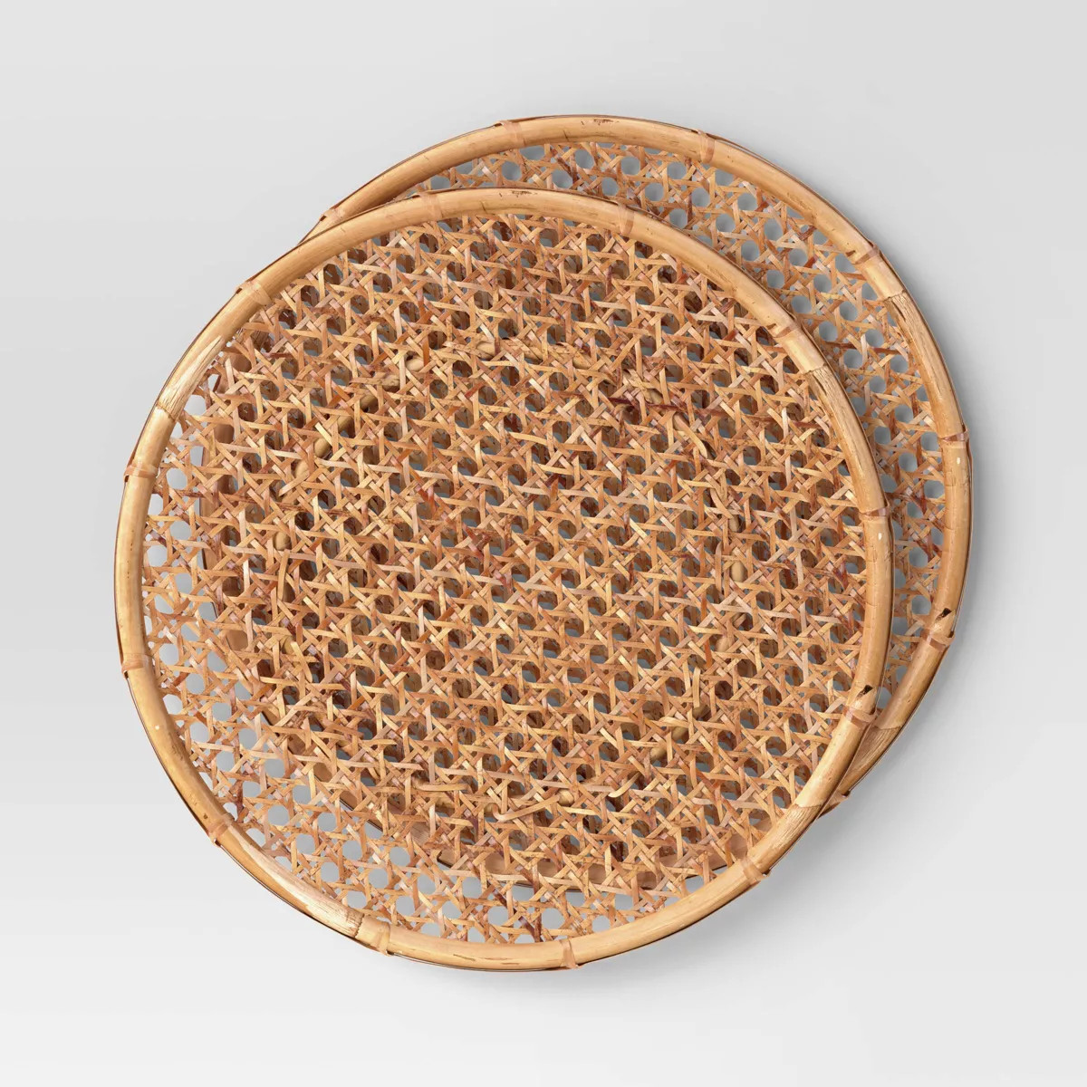 2pk Rattan Cane Chargers - Threshold™ | Target