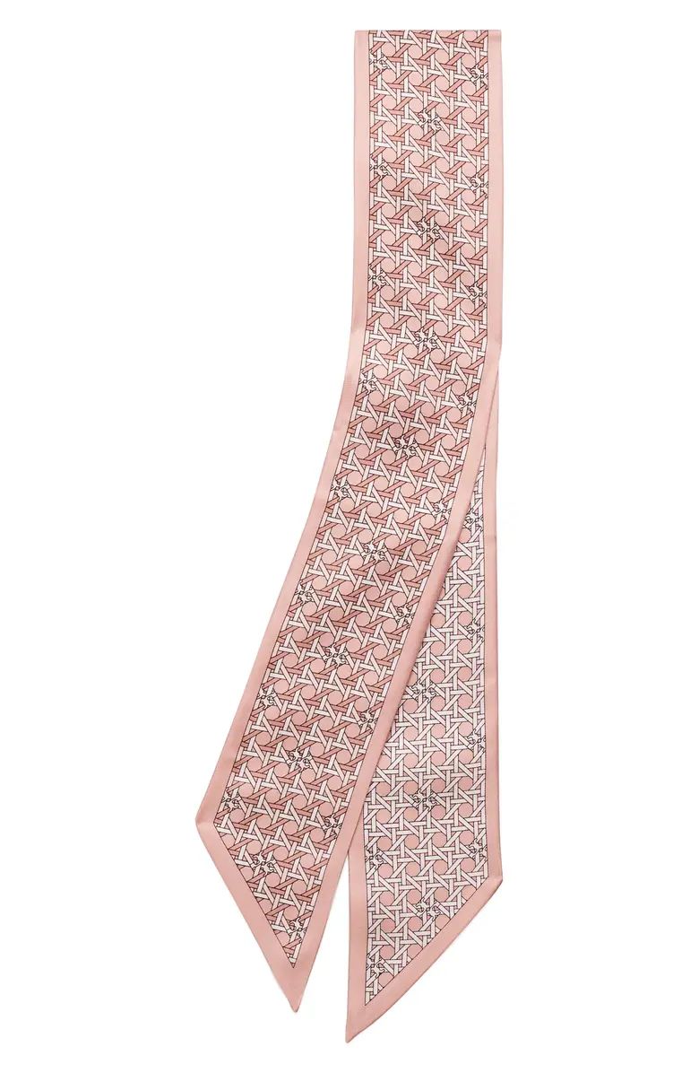 Basketweave Ribbon Reversible Tie Scarf | Nordstrom