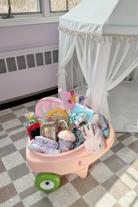 Wheelbarrow Easter basket idea! Target rug, Amazon play tent 

#LTKbaby #LTKfamily #LTKkids