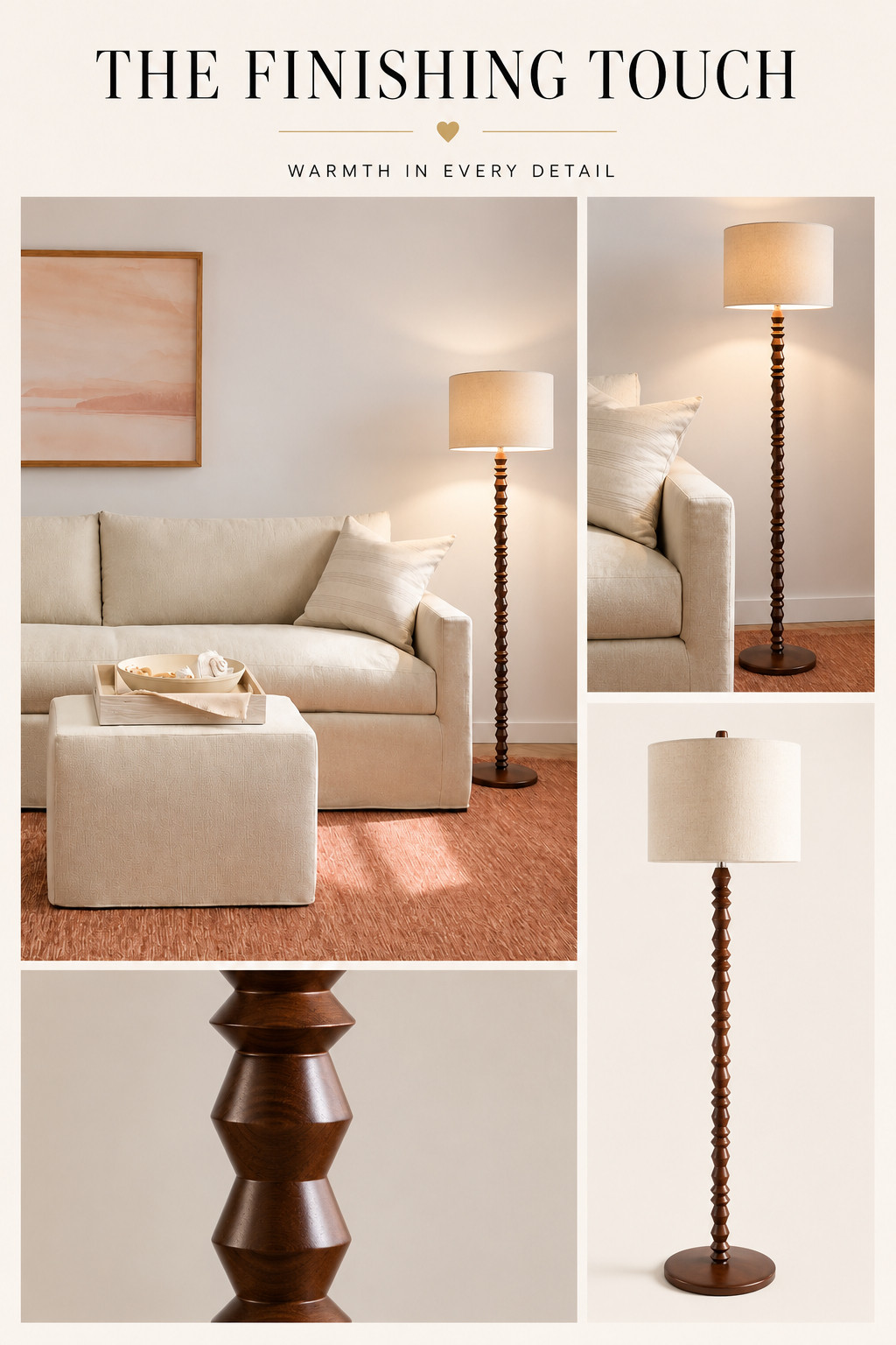 This floor lamp is giving designer look, cozy ambiance, and quiet luxury—all without trying too hard. 🤎

#LTKHome #HomeDecorFinds #QuietLuxury #MinimalLuxury #LTKStyle #InteriorInspo #HomeDecorInspiration #NeutralHome 

 #LTKU #LTKHome #LTKSaleAlert