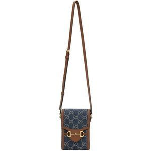 Gucci Horsebit Mini Blue Shoulder Bag | Poshmark
