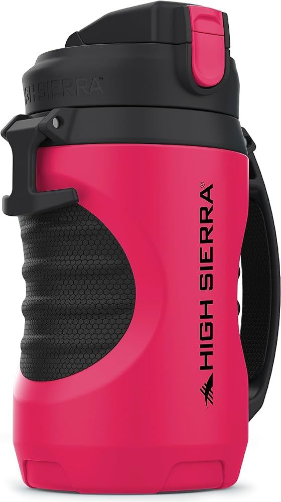 High Sierra - [BPA FREE] 64 OZ Insulated Water Jug, [Soft Spout – NO MORE TEETH BUMPS] Built-in... | Amazon (US)