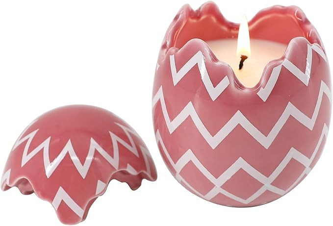 Easter Decorations for The Home - Easter Eggs Scented Candle, Easter Gifts for Women, Jasmine Lil... | Amazon (US)