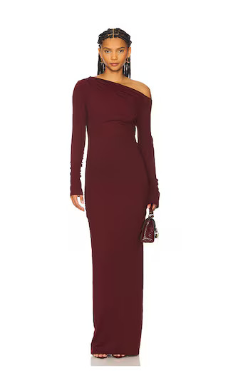 x REVOLVE Reyna Maxi Dress in Cherry | Revolve Clothing (Global)