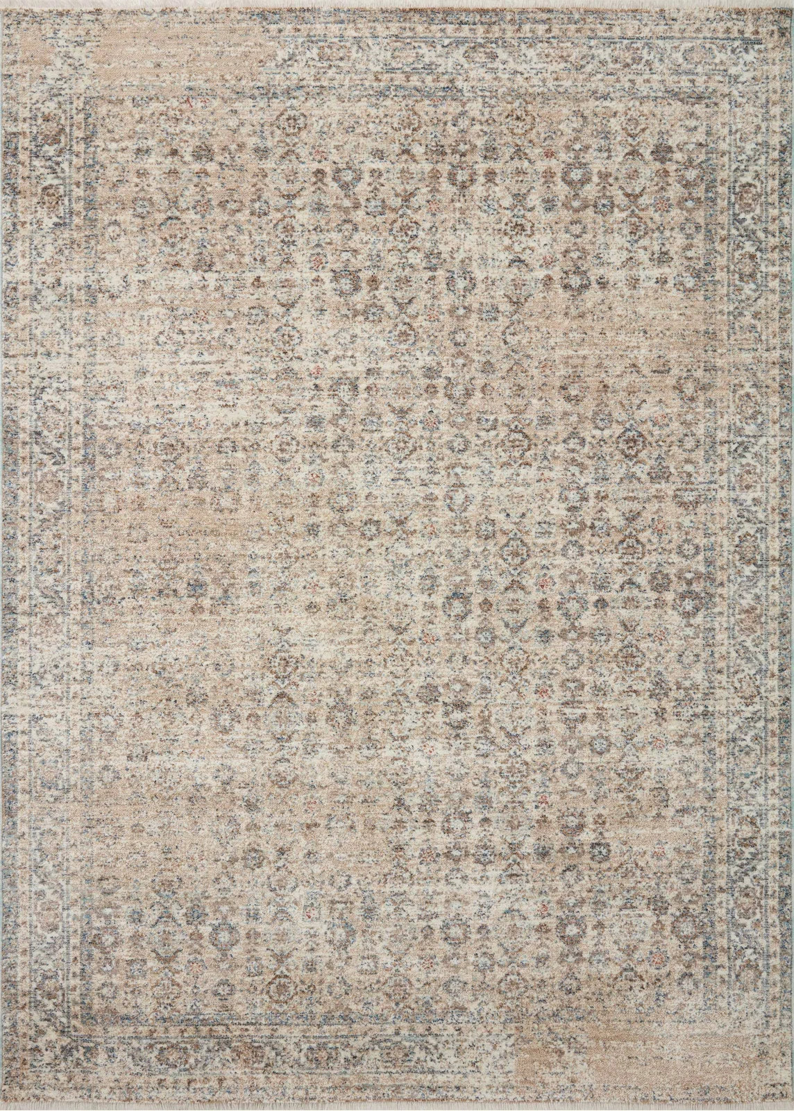 Angela Rose x Loloi Blake Beige / Denim Area Rug | Wayfair North America