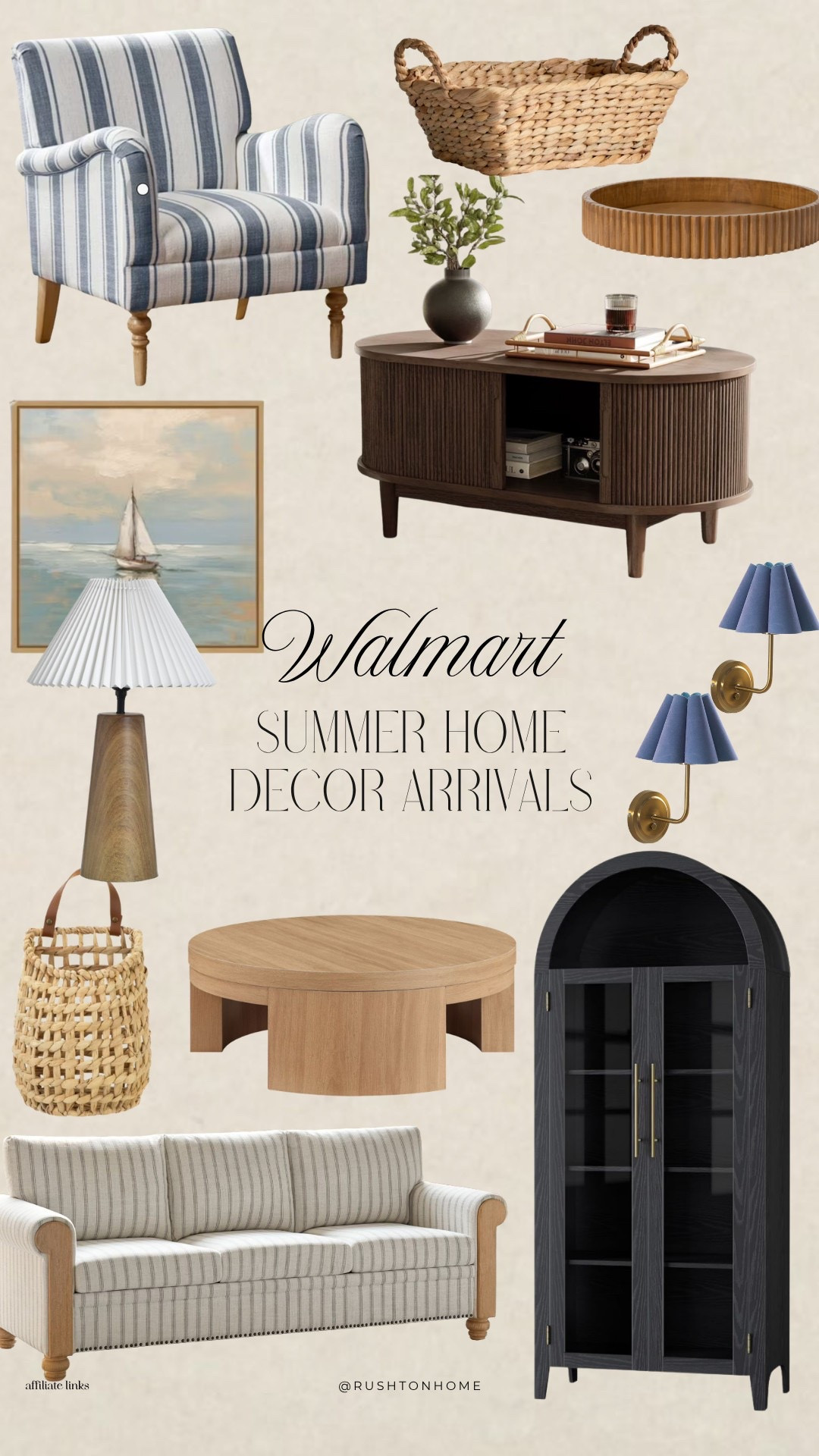 Dreaming of giving your home a fresh summer refresh? 

Walmart just dropped so many beautiful coastal inspired pieces, from woven textures and timeless stripes to light wood finishes and classic blue accents. These affordable finds make it easy to create a bright, relaxed space that feels effortlessly pulled together without overspending.

#LTKHome #LTKmomlife #LTKdayinmylife