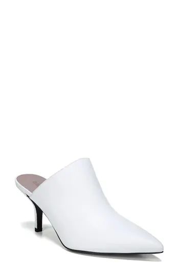 Women's Diane Von Furstenberg Mikaila Pointy Toe Mule, Size 6 M - White | Nordstrom