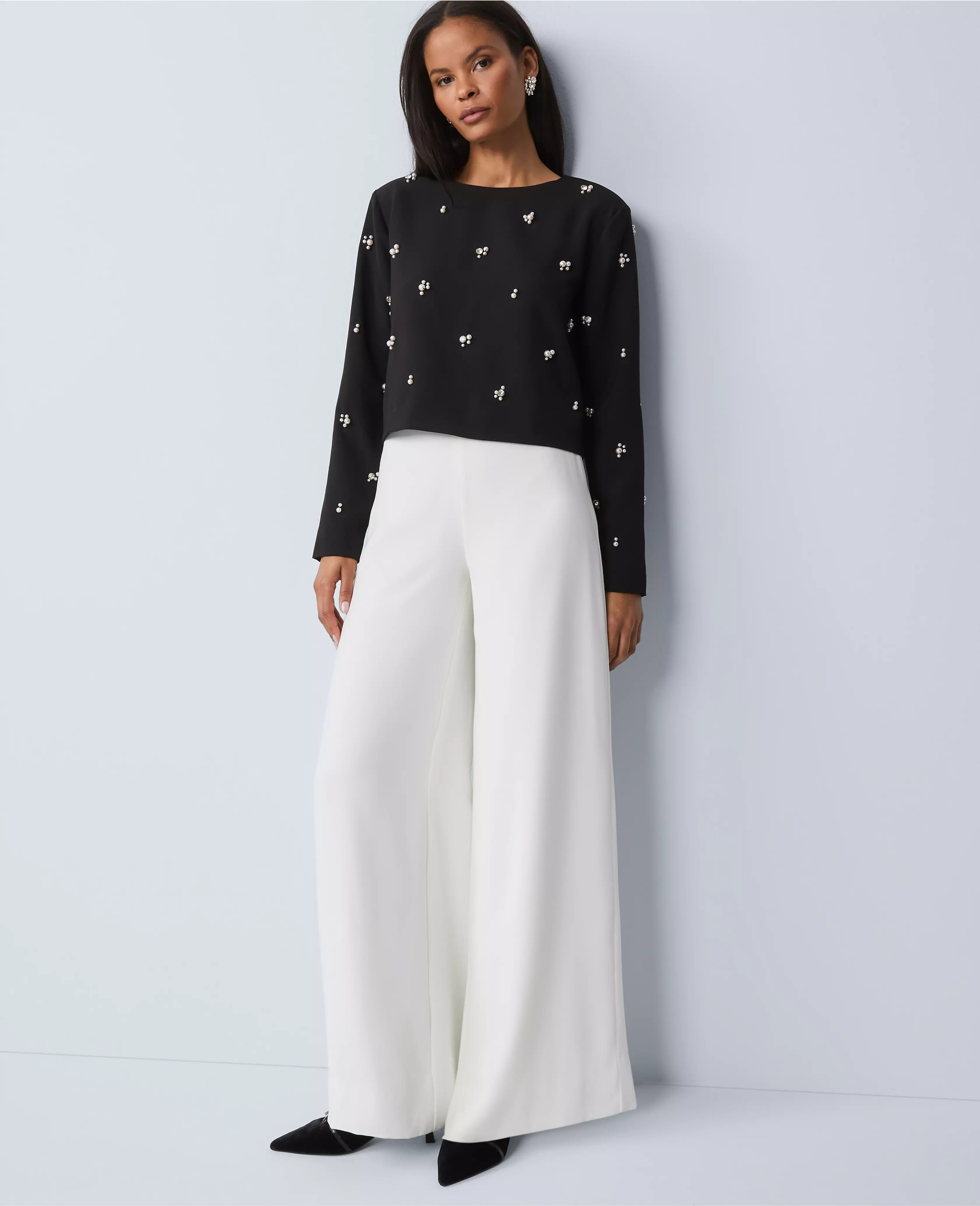 The Statement Palazzo Pant | Ann Taylor
