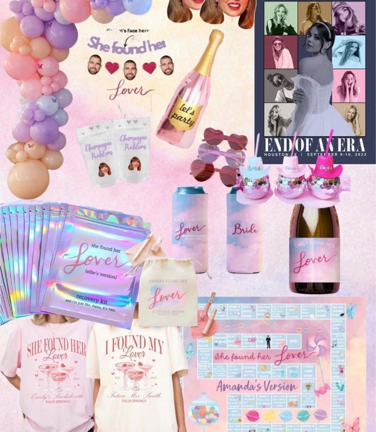 Taylor swift themed bachelorette party Swiftie games bachelorette itinerary she found her lover buddy love bachelorette dress #LTKGiftGuide

#LTKFind #LTKwedding

#LTKWedding #LTKParties #LTKSaleAlert

#LTKootd #LTKWedding #LTKSaleAlert

#LTKTravel #LTKWedding #LTKSaleAlert

#LTKWedding #LTKKids #LTKTravel