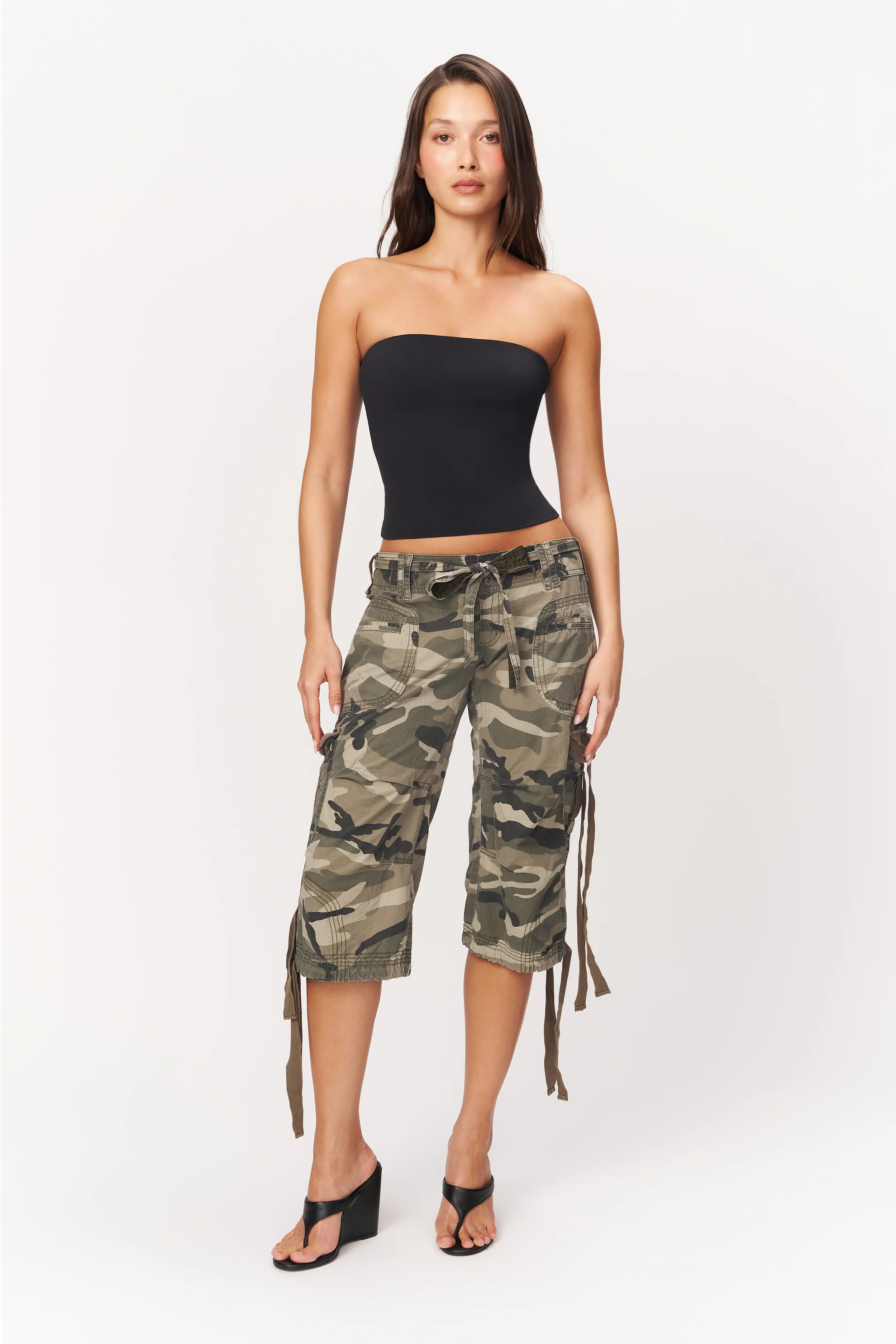 Cargo Capri Pant | Danielle Guizio NY