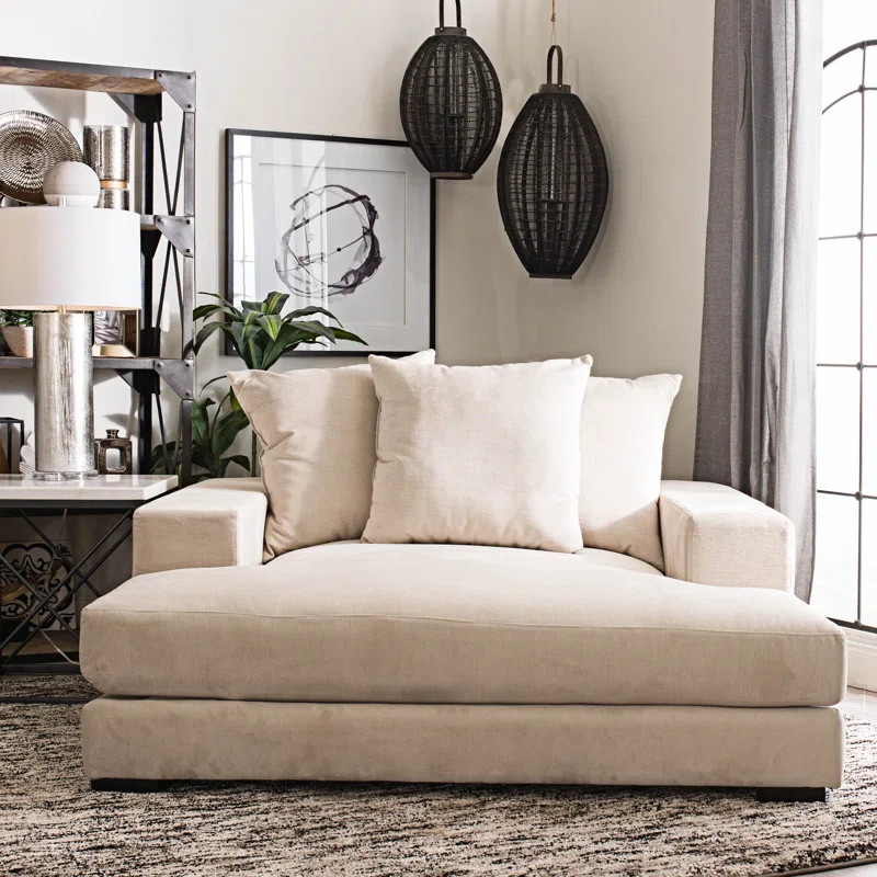 ST James 63" W Polyester Chair and a Half | Wayfair North America