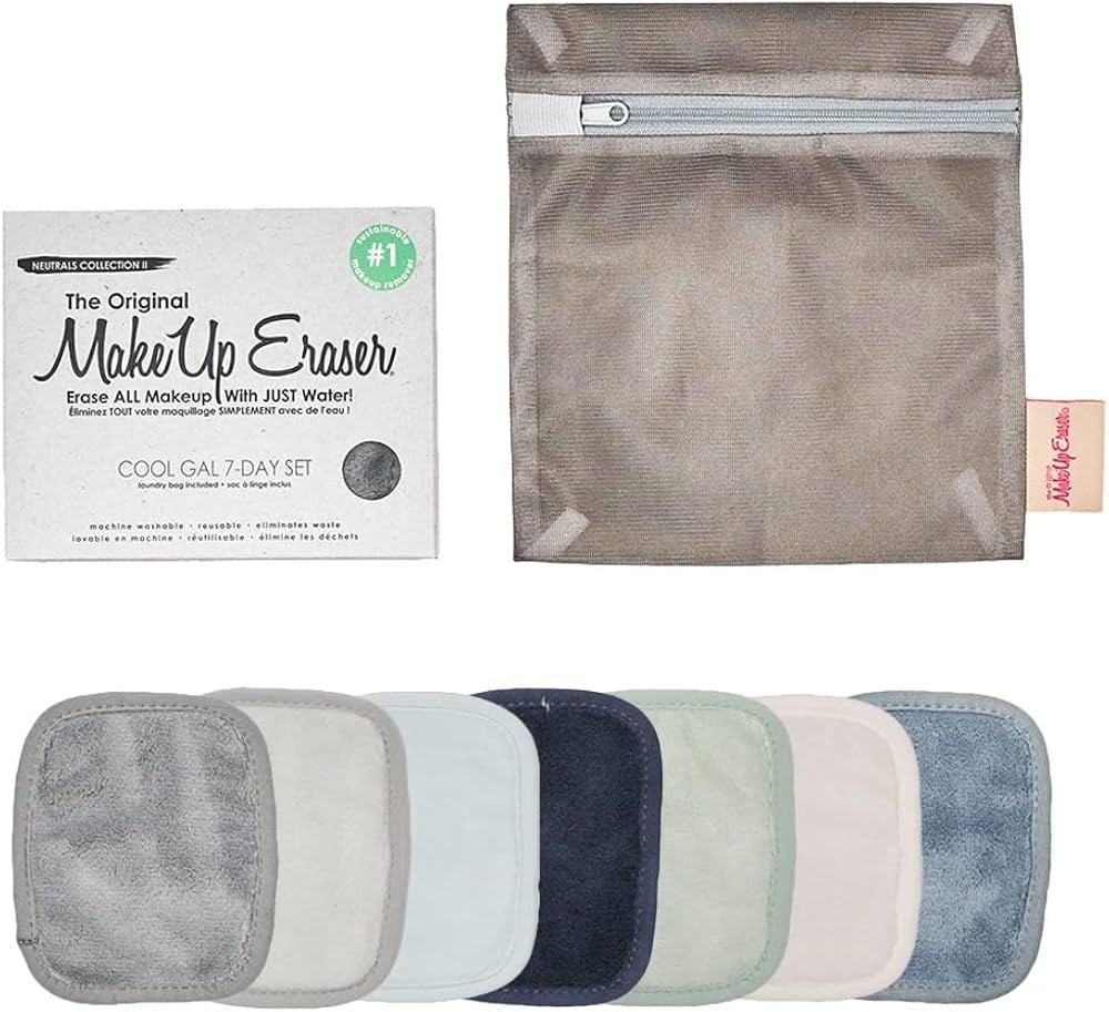 MakeUp Eraser, 7-Day Set, Erase All Makeup With Just Water, Including Waterproof Mascara, Eyeline... | Amazon (US)