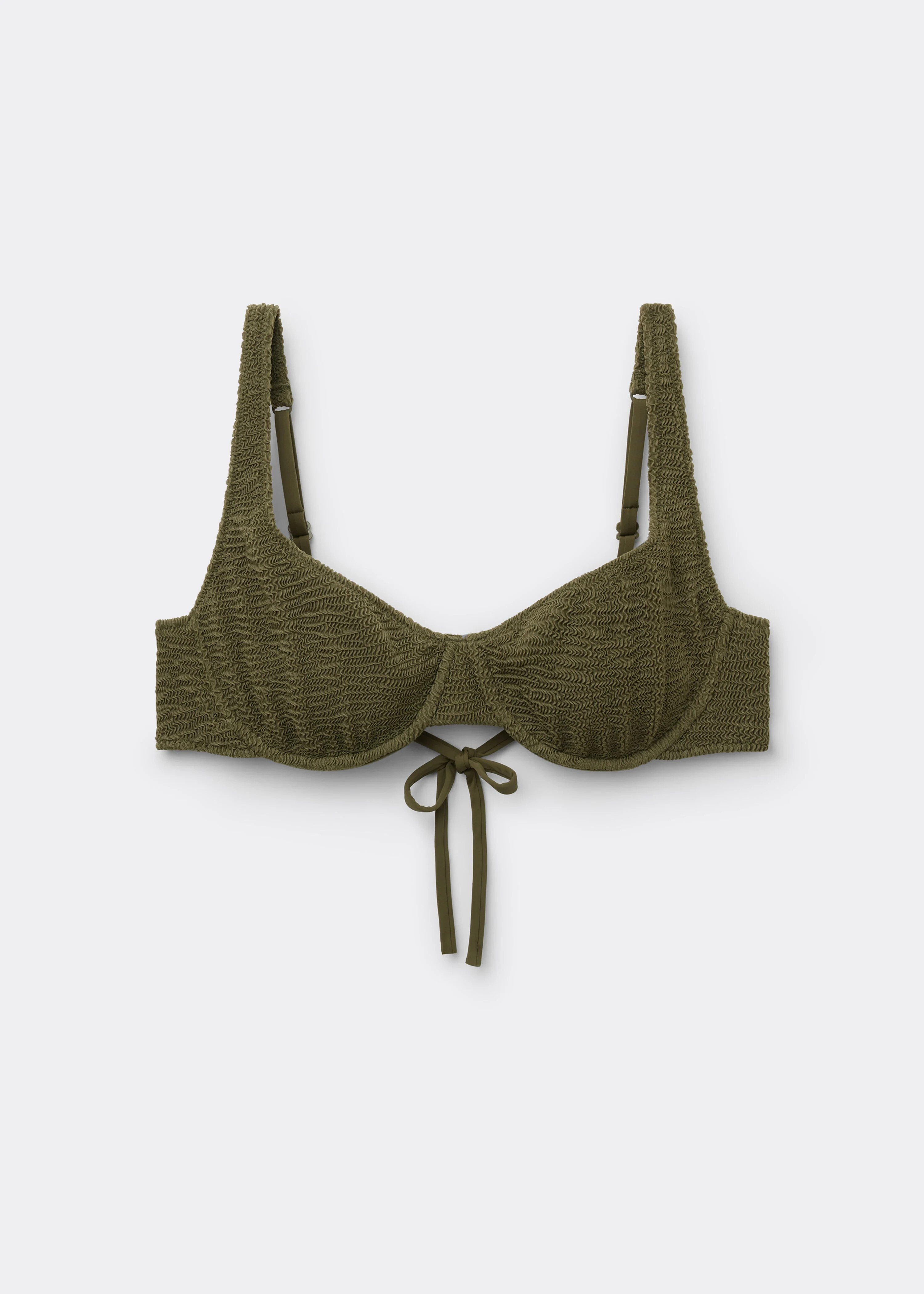 Balconette Swimsuit Top Crinkle Waves | Calzedonia US