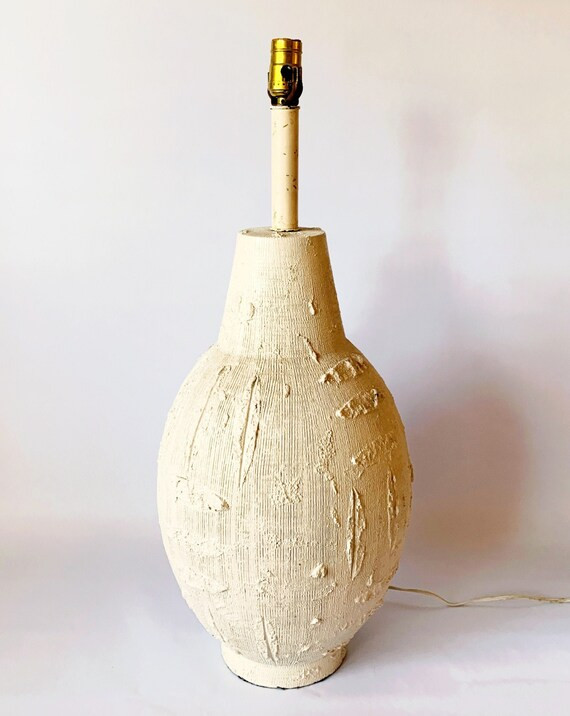 TEXTURED CREAM LAMP | Etsy | Etsy (US)