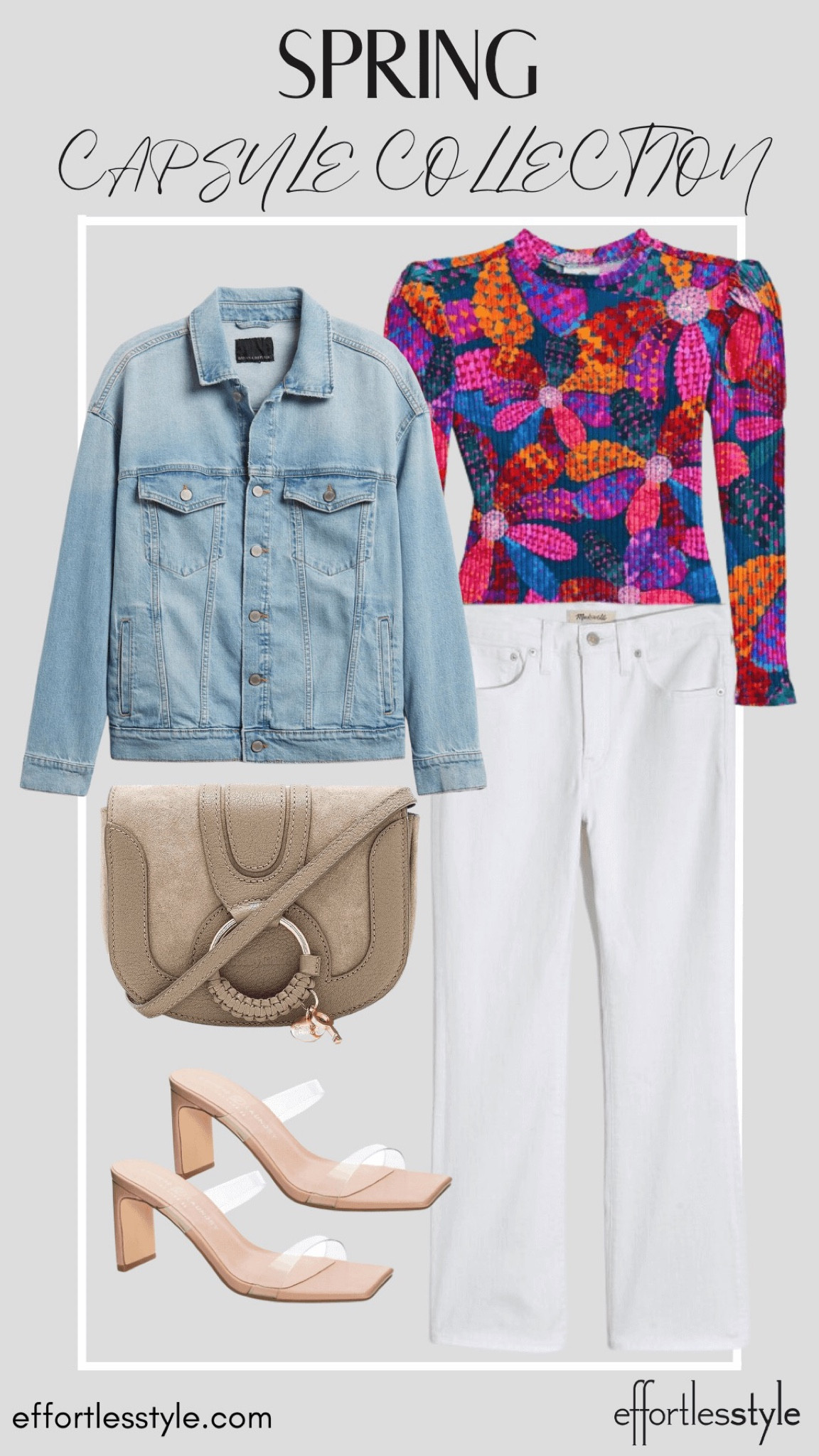 Printed Bodysuit + White Jeans + Denim Jacket

#LTKstyletip #LTKshoecrush #LTKSeasonal