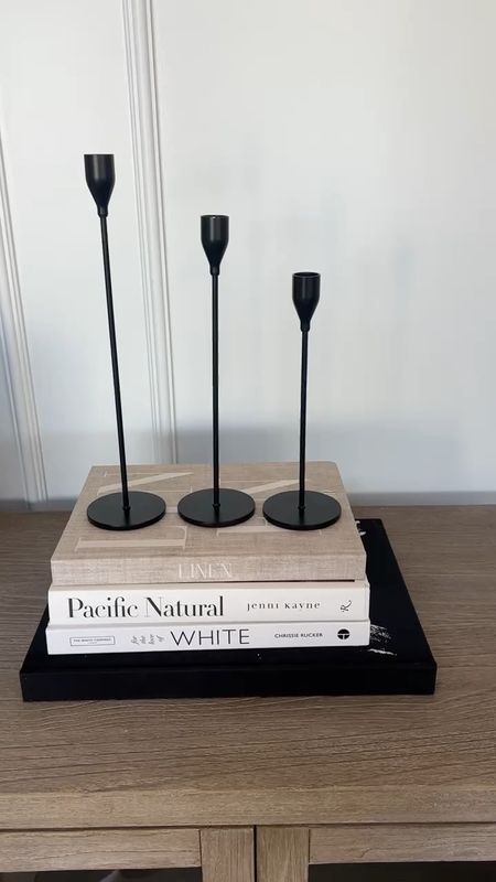 Our favorite candleholders from Amazon, perfect for neutral styling#ltkvideo #founditonamazon