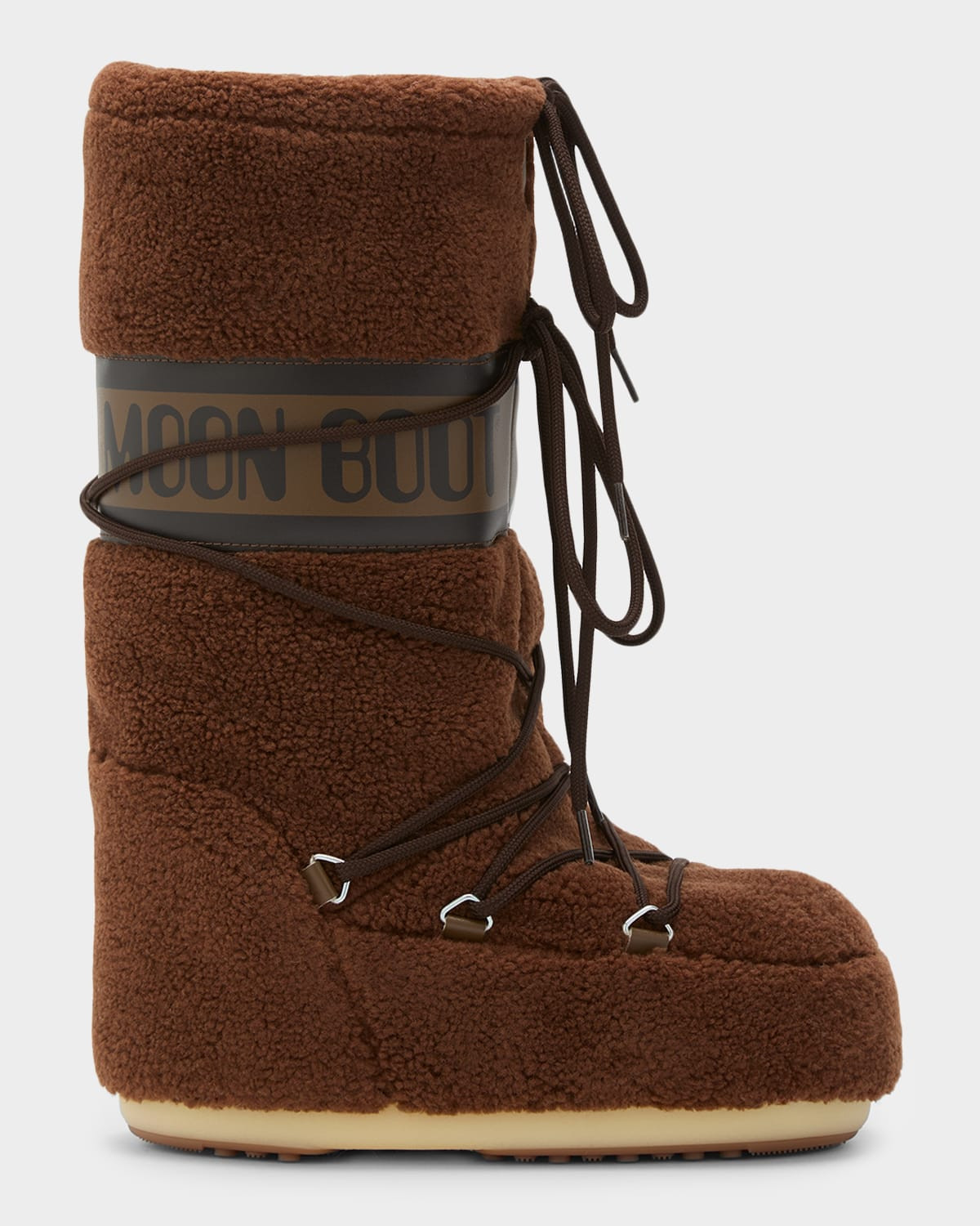 Icon Fleece Knee-High Snow Boots | Neiman Marcus