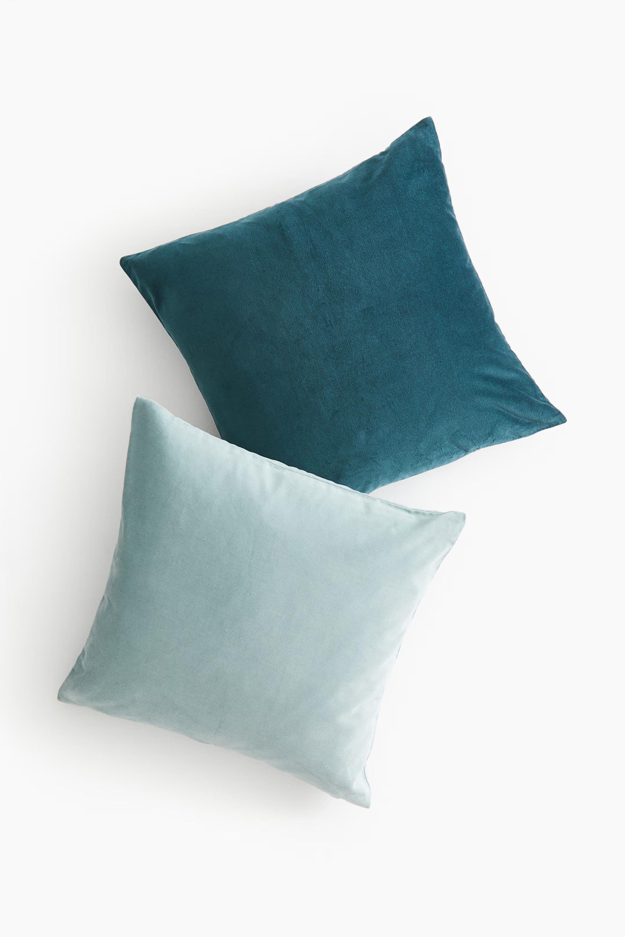 2-pack Velvet Cushion Covers | H&M (US + CA)