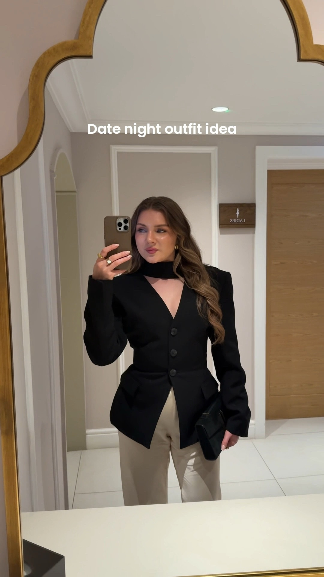 A date night outfit idea 🤍 I adore this cinched blazer from asos - the fit is incredible and it’s such a great price!

Date night outfit, black blazer, black cinched blazer, cream trousers, silk trousers, satin trousers 

#LTKuk #LTKspring #LTKdatenight