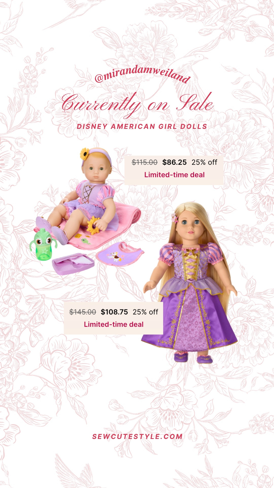 Disney American girl dolls on sale! Perfect gift for upcoming spring and summer birthdays. Or for Easter if you are extra haha 😂 

Toddler girl gifts / tween girl gifts / girl gifts / toddler girl birthday gifts / girl birthday gift ideas

#LTKKids #LTKBaby