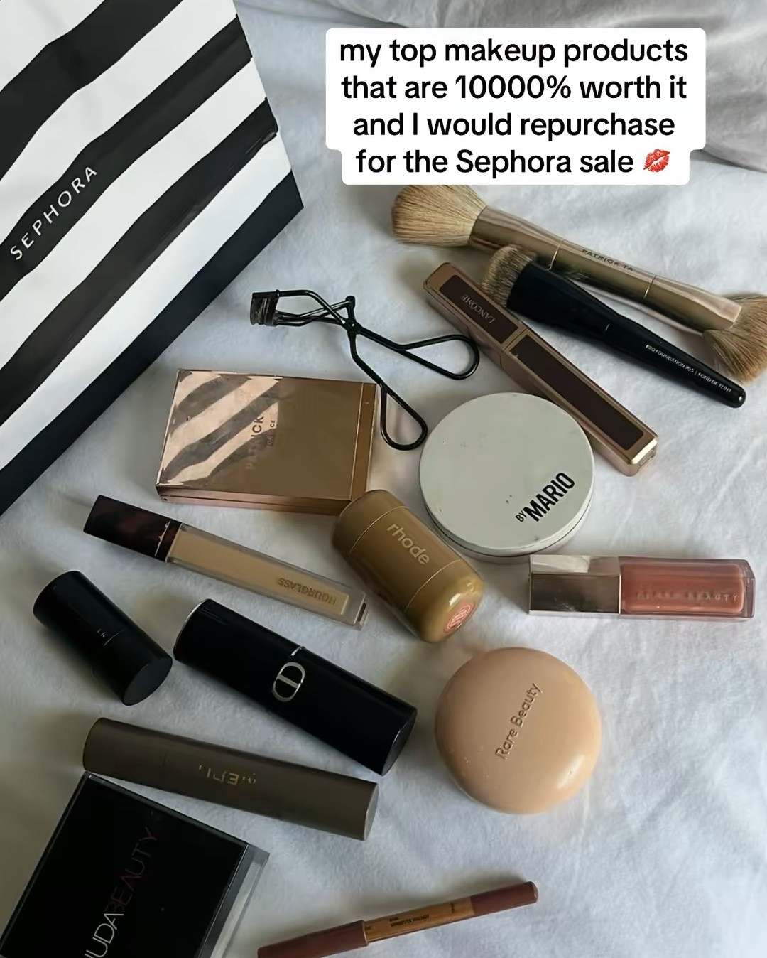 my must have makeup products!!!! my top products from every category for everything that you will ever need from a minimalist look to full glam!

what are you picking up during the Sephora sale? Use code EVERYTHING at checkout now through 11/10 

Makeup collection, Sephora sale, my top Sephora products, makeup routine, what’s in my bag, top makeup favorites, beauty tips 

#LTKGiftGuide #LTKBeauty #LTKFindsUnder100