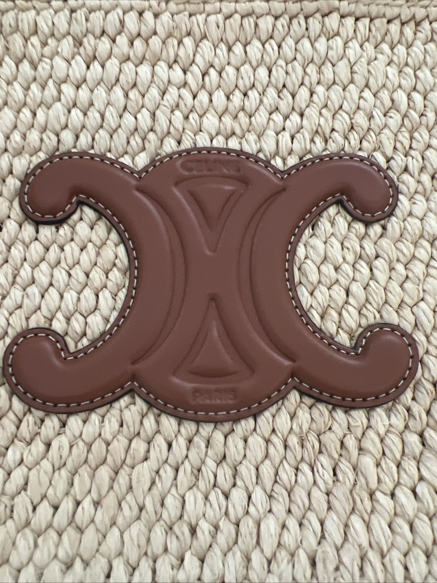 Authenticity GuaranteeCeline Small Thais Tan Raffia Bag NWT | eBay US