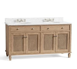 Sausalito 60" Double Sink Bath Vanity | Pottery Barn (US)