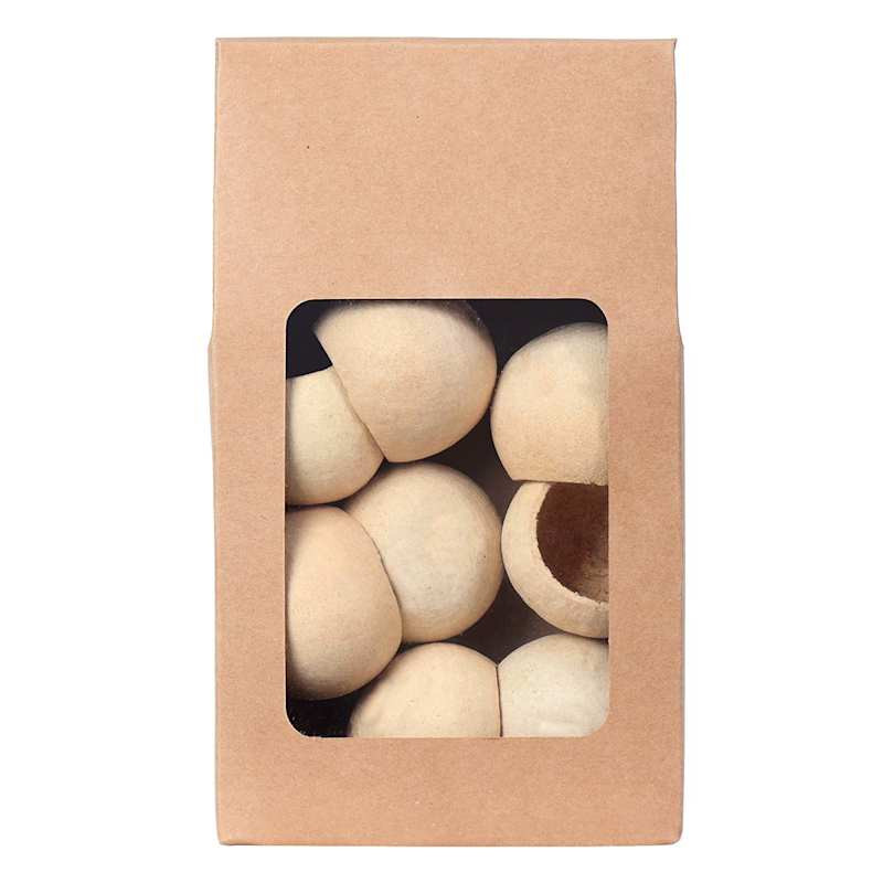 Natural Bell Cups Dried Filler Orbs | At Home