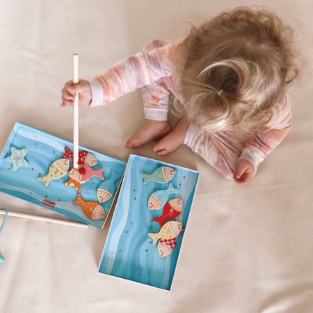 Magnetic + wooden toddler fishing game 🐠🎣

#LTKkids #LTKfamily #LTKbaby