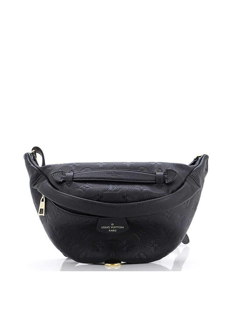 Louis Vuitton Leather Belt Bag: Black Bags | ThredUp