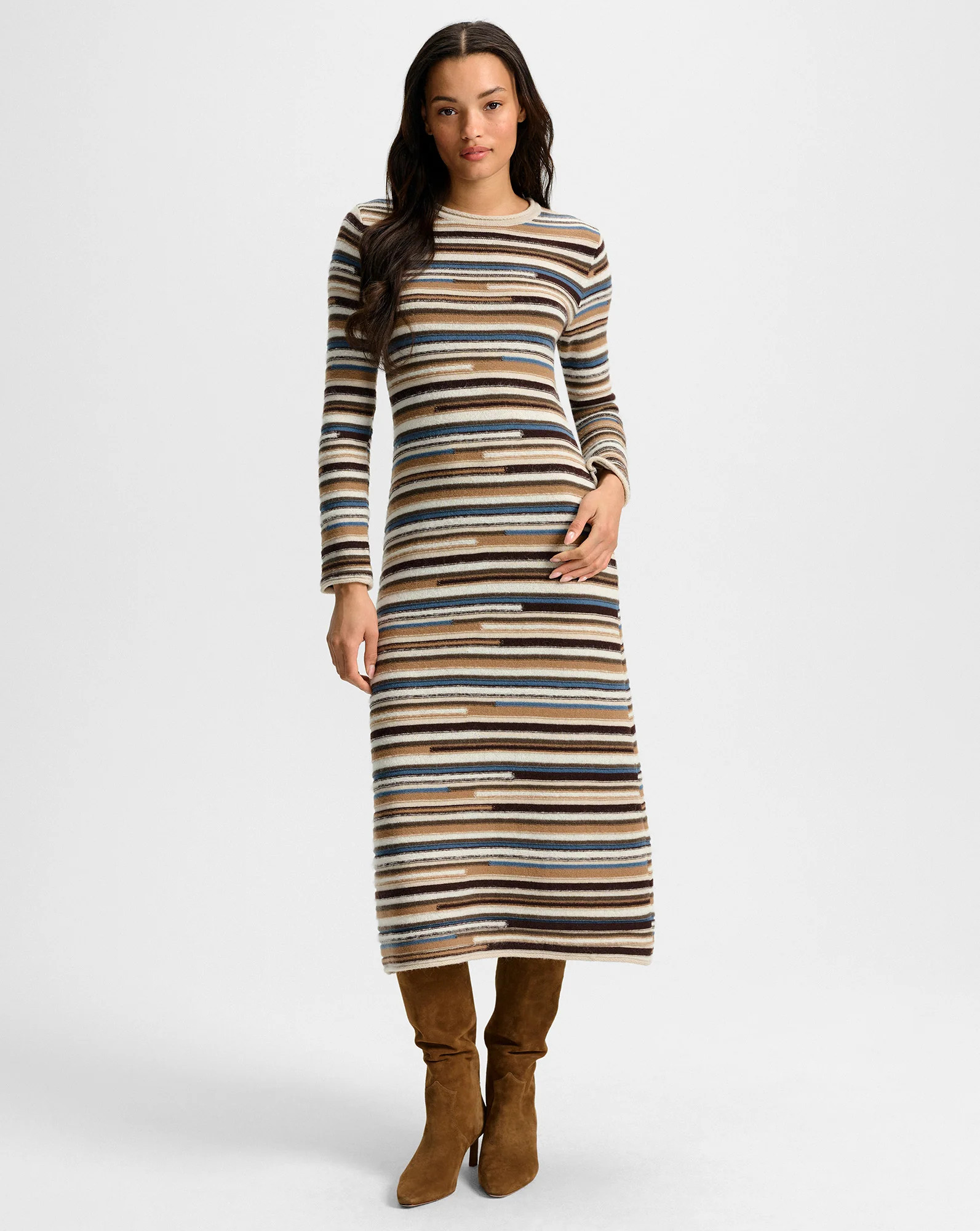 Sanders Knit Maxi Dress | Veronica Beard
