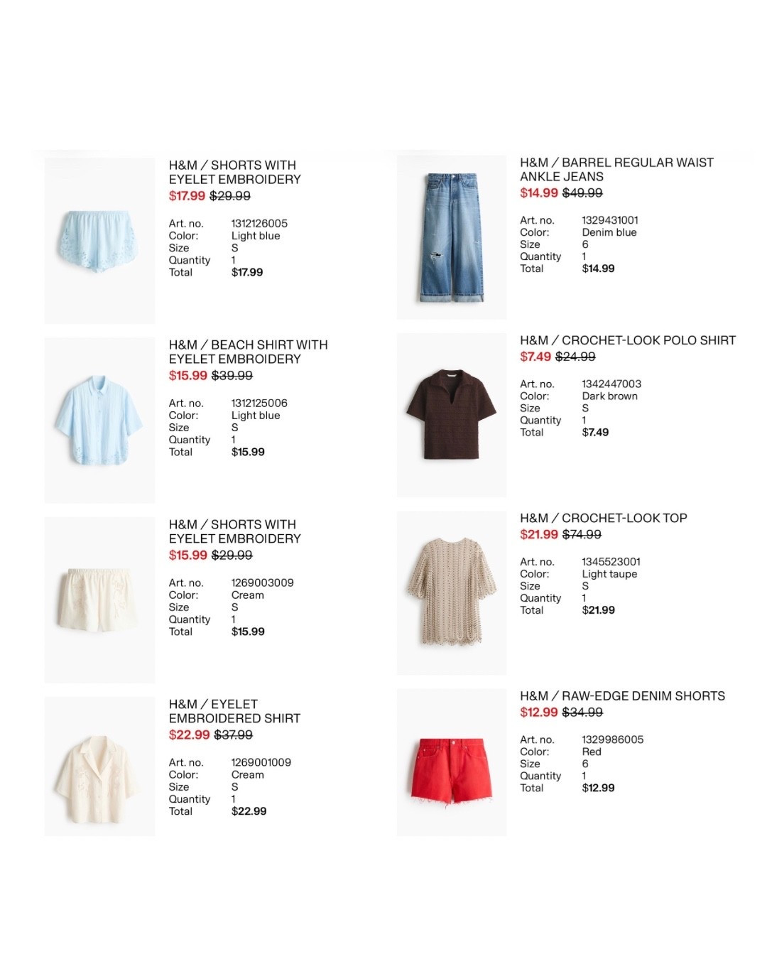 Recently ordered/H&M sale alert ‼️

#LTKgrwm #LTKootd #LTKSaleAlert