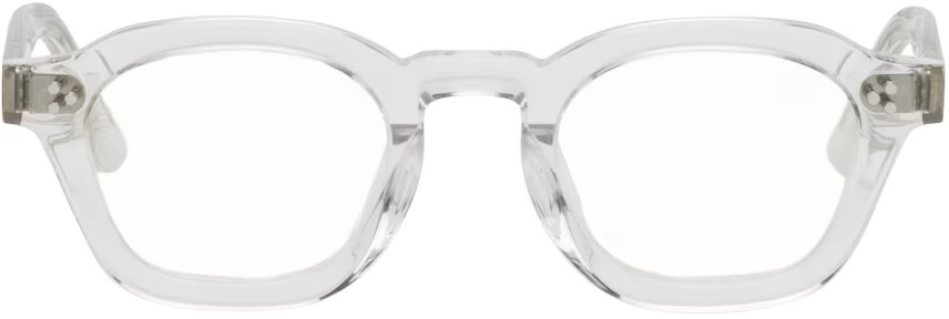 Transparent Logos Glasses | SSENSE