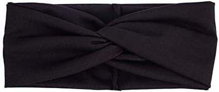 Women Headbands Headwrap Yoga Workout Sport Thick Head Bands Stretchy Hair Bands Solid Color (M, ... | Amazon (US)