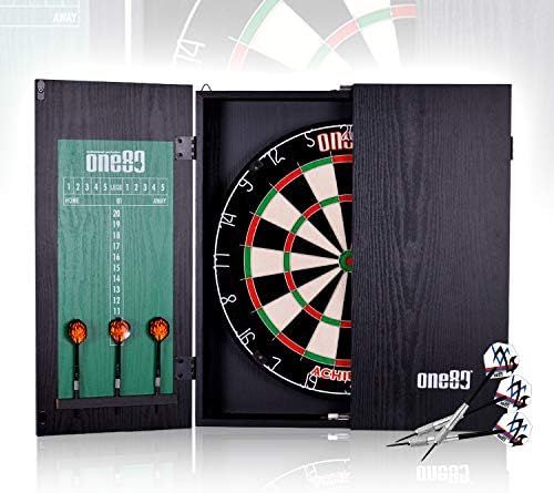 ONE80 All-in-One Dartgame Center with Self-Healing Sisal/Double-Sided Dartboard & Multifunctional Ca | Amazon (US)