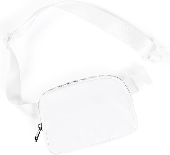 ODODOS Unisex Mini Belt Bag with Adjustable Strap Small Fanny Pack for Workout Running Traveling ... | Amazon (US)