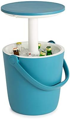 Keter Go Bar 4.2 Gallon Beer and Wine Cooler with Handle and Pop Up Outdoor Table Perfect for You... | Amazon (US)