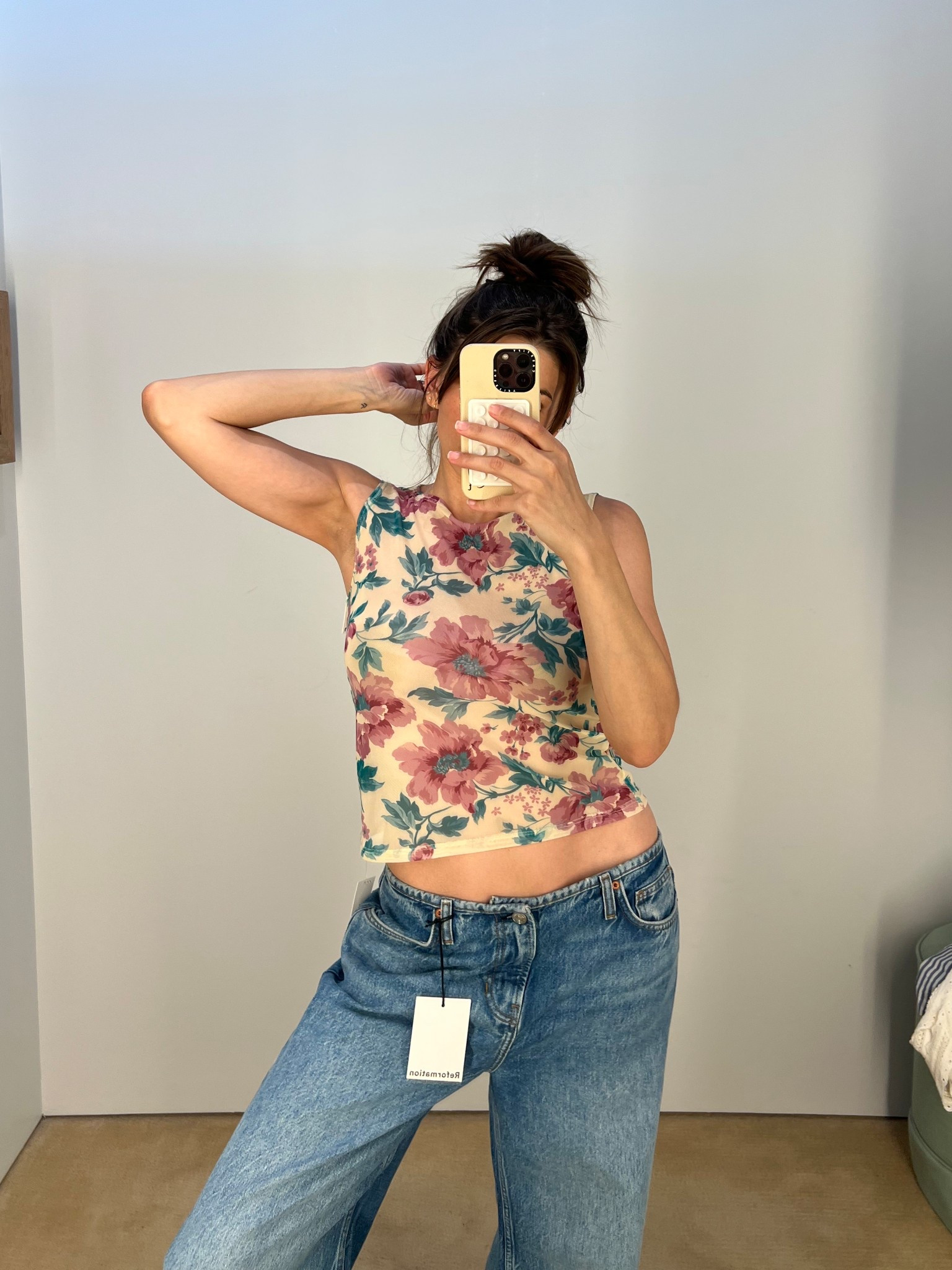 Medium in the top from Reformation! 

#LTKSummerEdit