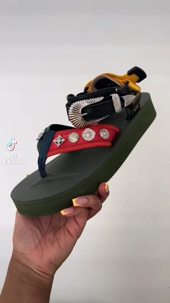 toga x suicoke virilis sandals 

i bought on farfetch & they’re currently sold out :/ but i linked another with a similar colorway 
