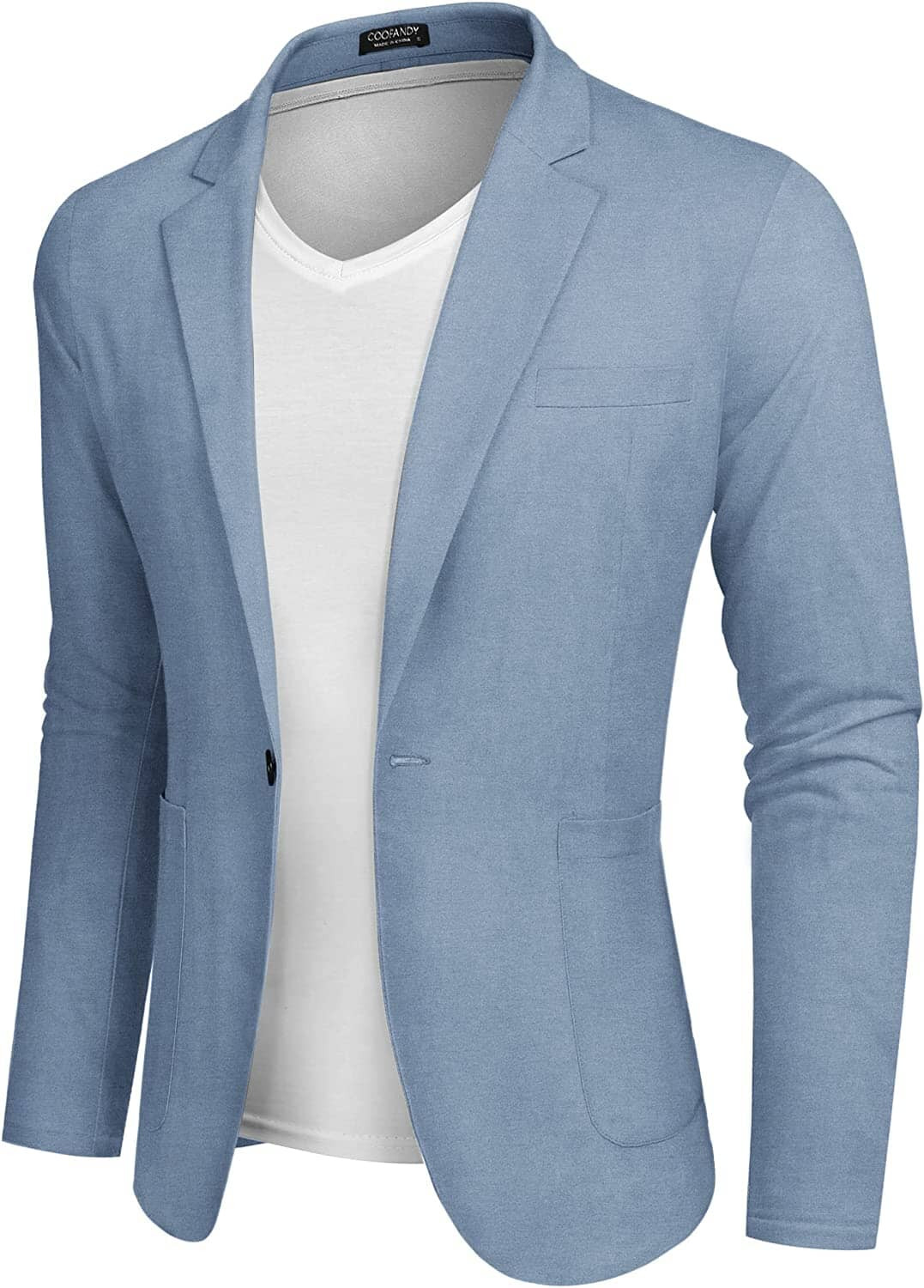 Casual Regular Fit Lightweight Linen Blazer (US Only) | Coofandy